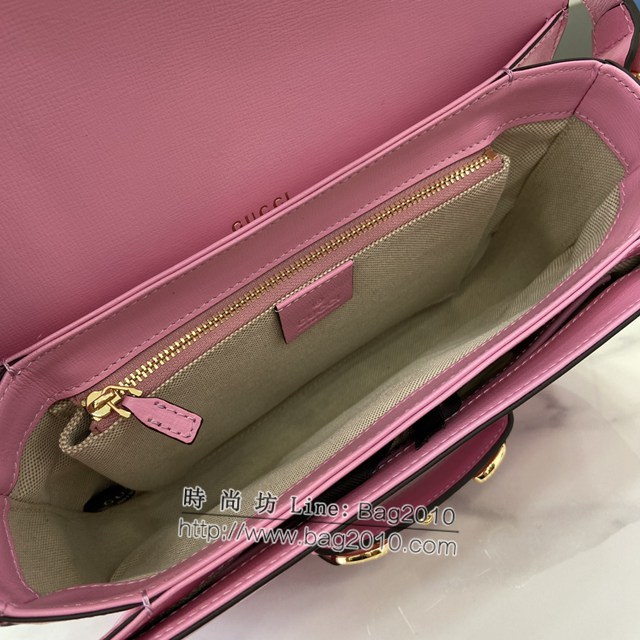 Gucci專櫃古馳最新款Horsebit 1955系列肩背包 jh2276型號：602204